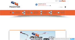 Desktop Screenshot of mazoyer.fr